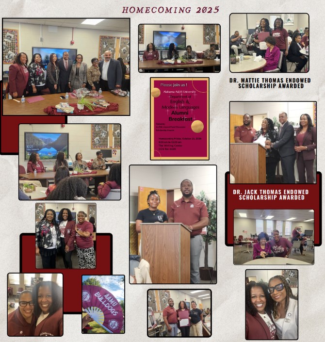 alumni panel and scholarship awards